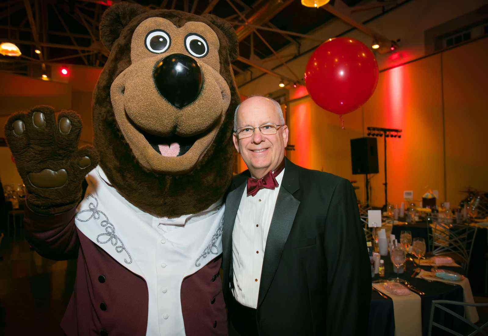 Interview with Clif Smart, Missouri State President 1 c. smart with boomer