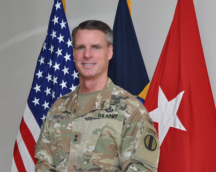 General Malcolm Frost's Final Interview in the Army 1 maj gen malcolm frost pic
