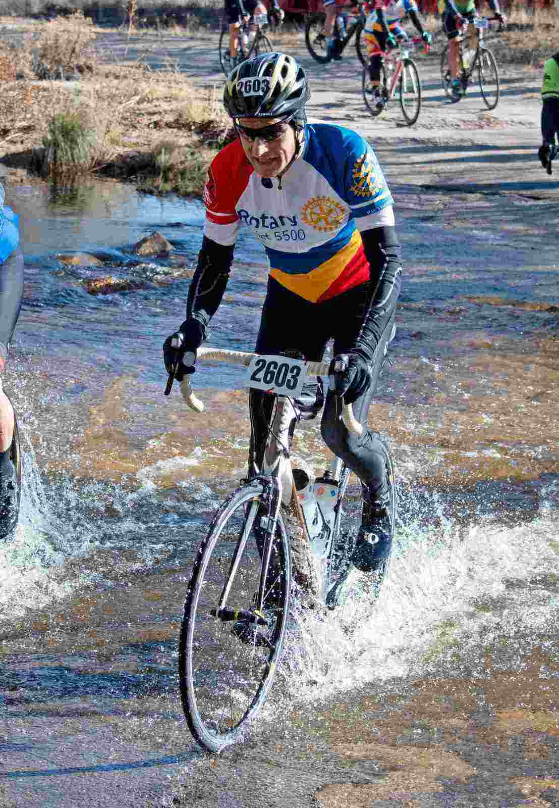rotary ceo general secretary john hewko rides in the 2019 el tour de tucson photo credit rotary international